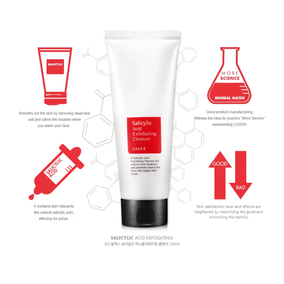 COSRX Salicylic Acid Daily Gentle Cleanser