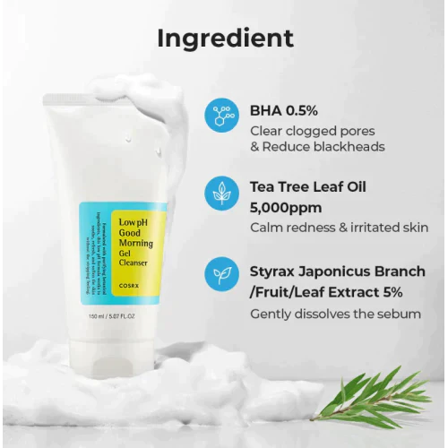 COSRX Low pH Good Morning Gel Cleanser 150ml