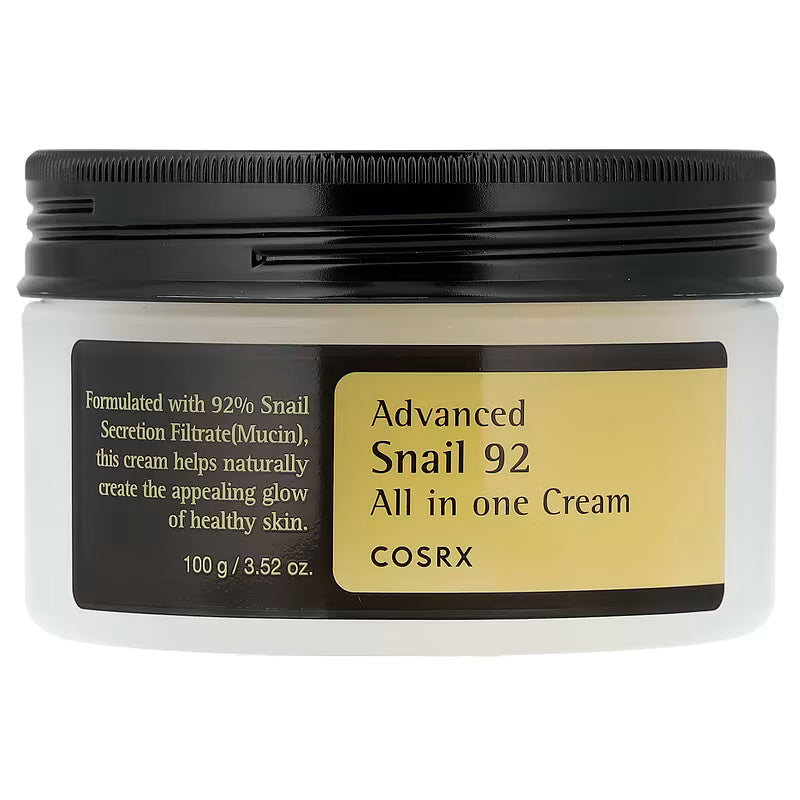 COSRX Advanced Snail 92 All In One Cream 100g product jar front