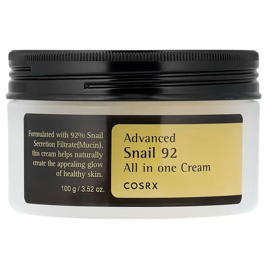 COSRX Advanced Snail 92 All In One Cream 100g product jar front