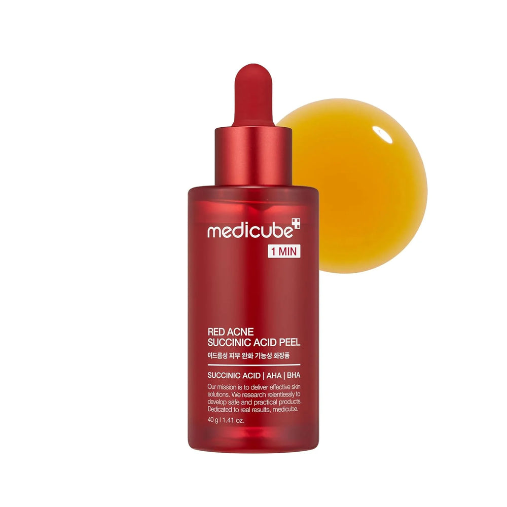Medicube Red Acne Succinic Acid Peel 40g | Acne Exfoliating Treatment