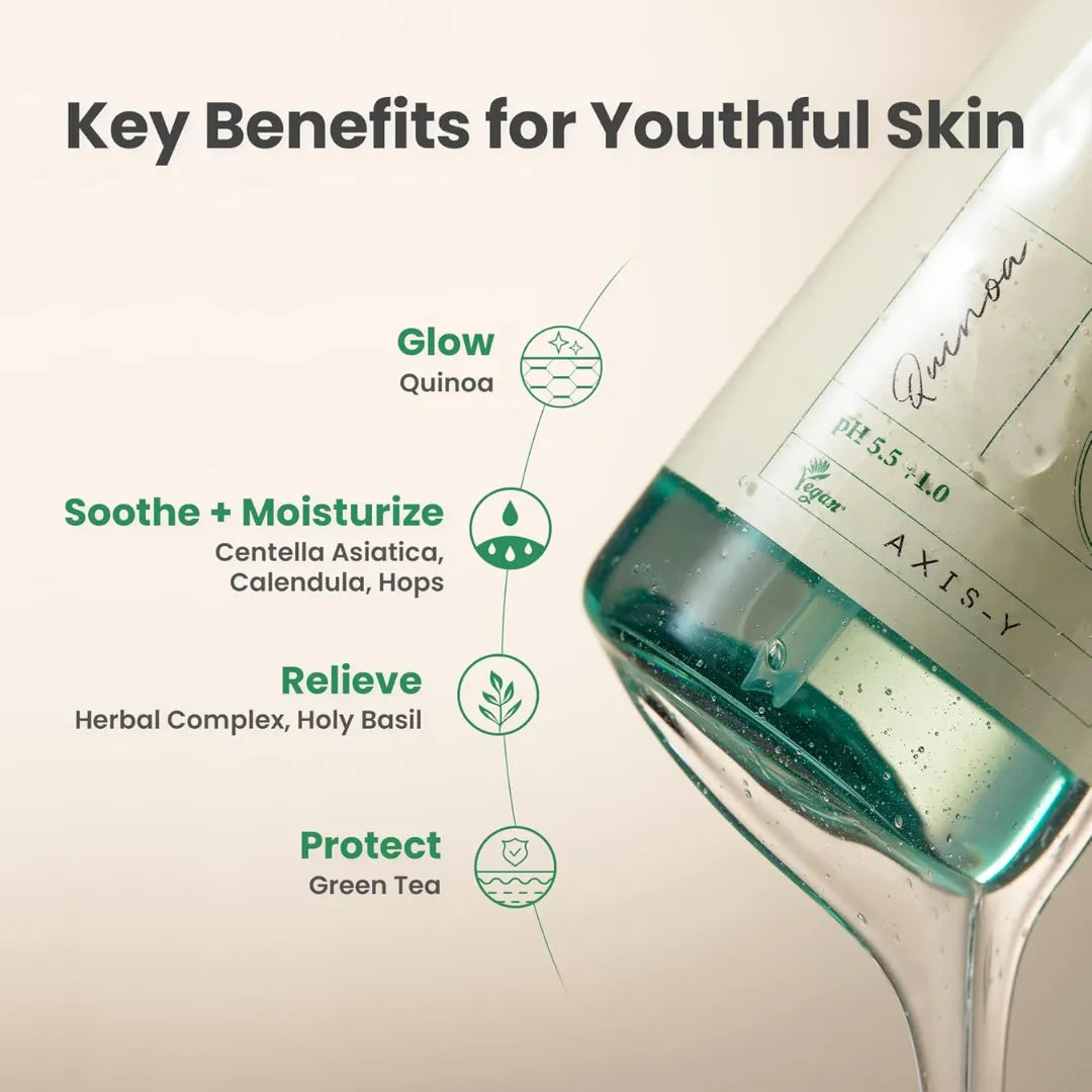AXIS-Y Quinoa One Step Balanced Gel Cleanser 180ml product front