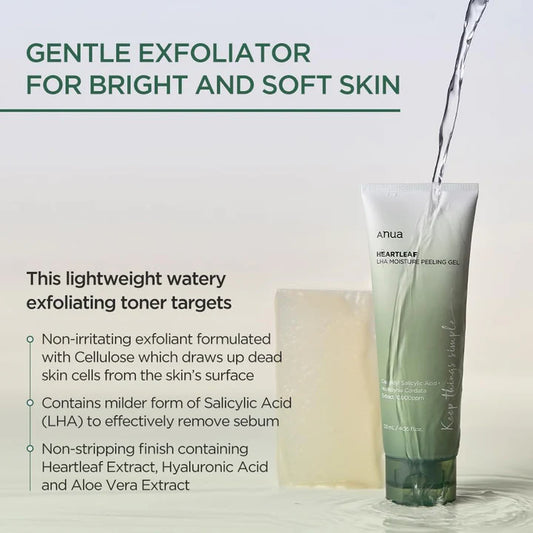 Anua Heartleaf LHA Moisture Peeling Gel 