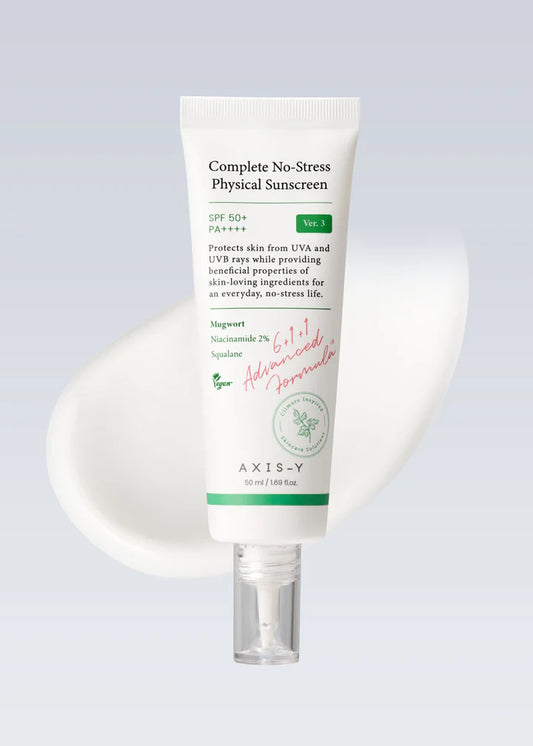 AXIS-Y Complete No-Stress Physical Sunscreen SPF 50