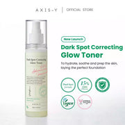 AXIS-Y Dark Spot Correcting Glow Toner 125ml product bottle front view