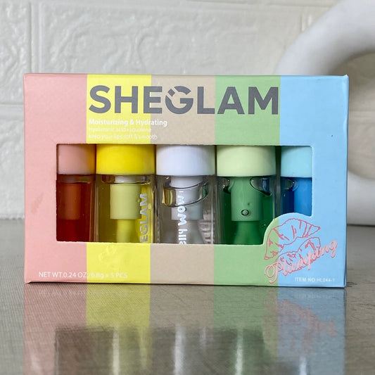 SHEGLAM Jelly Wow Hydrating Lip Oil Transparent Glossy