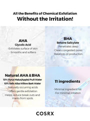 COSRX AHA BHA Clarifying Treatment Toner 150ml bottle front