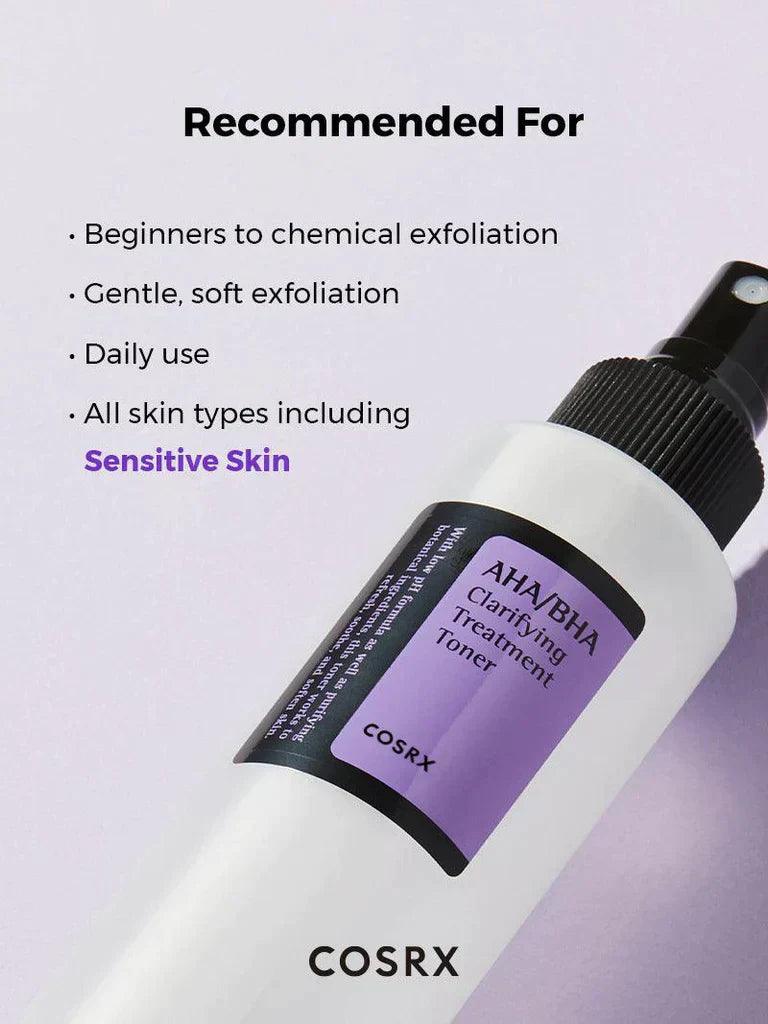 COSRX AHA BHA Clarifying Treatment Toner 150ml bottle front