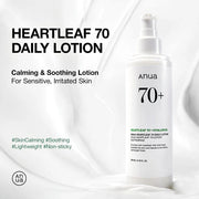 Anua Heartleaf 70+ Daily Lotion