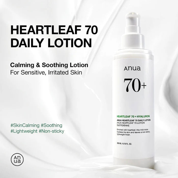 Anua Heartleaf 70+ Daily Lotion