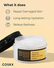 COSRX Advanced Snail 92 All In One Cream 100g product jar front
