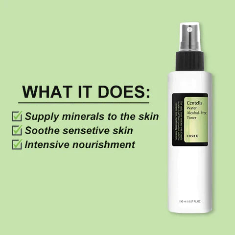 COSRX Centella Water Alcohol-Free Toner 150ml bottle front