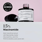 COSRX Niacinamide 15 Serum 20ml lightweight texture for oil control and pore refining