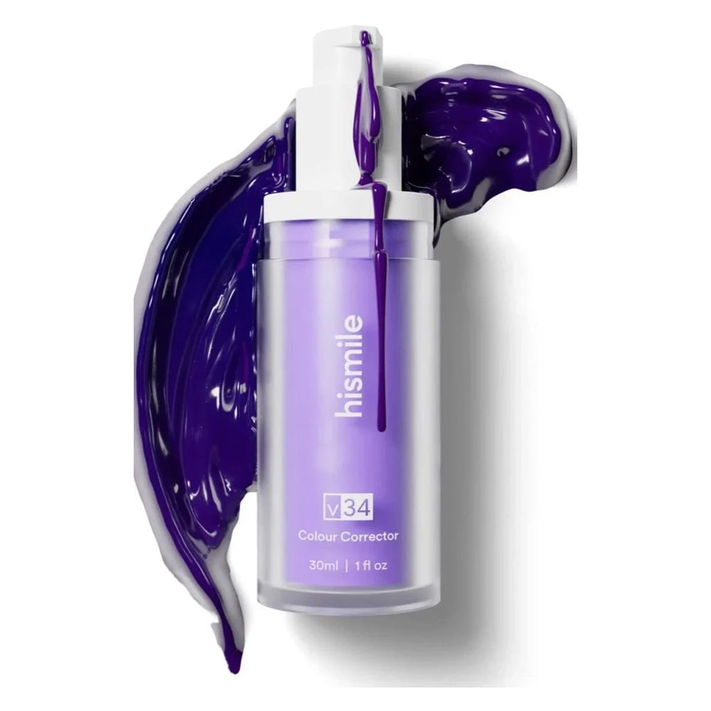 Hismile V34 Colour Corrector Serum 30ml – Instant Bright Smile