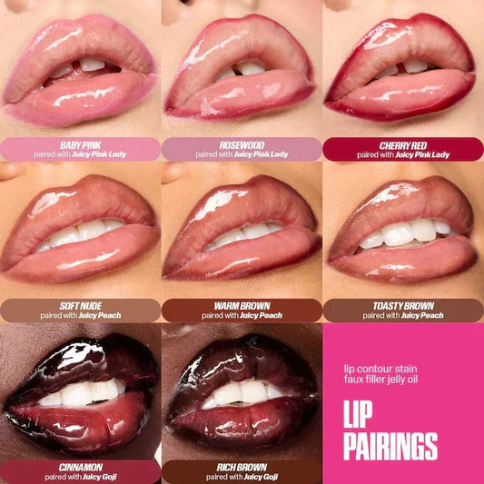 HUDA BEAUTY Lip Contour Lip Stain 12-Hour Wear