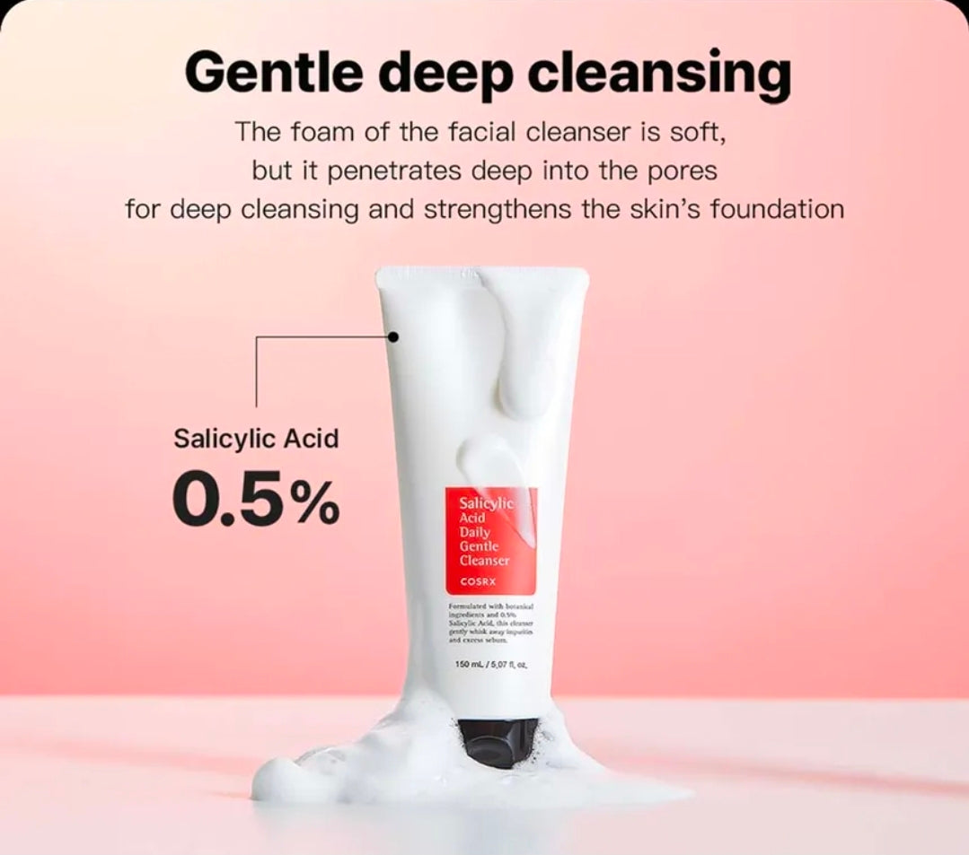 COSRX Salicylic Acid Daily Gentle Cleanser