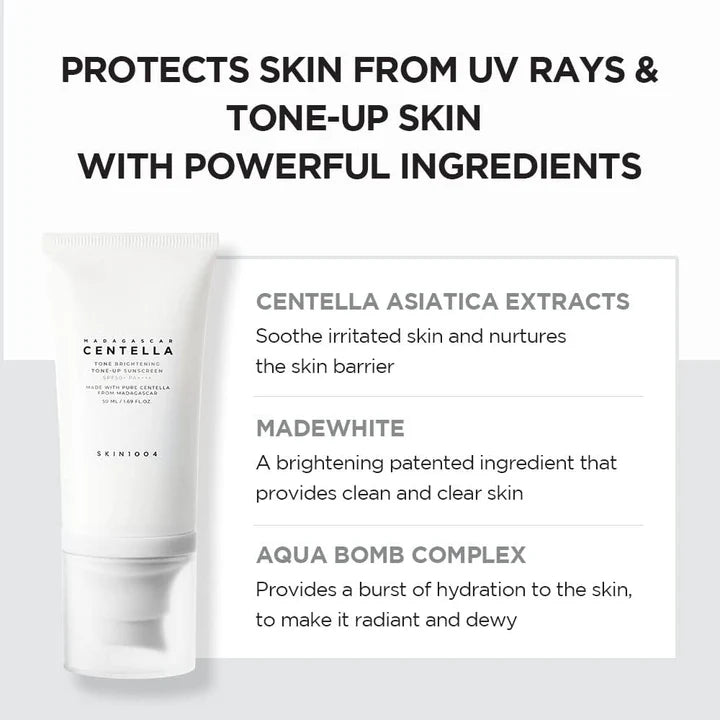 SKIN1004 Madagascar Centella Tone Brightening Tone-Up Sunscreen